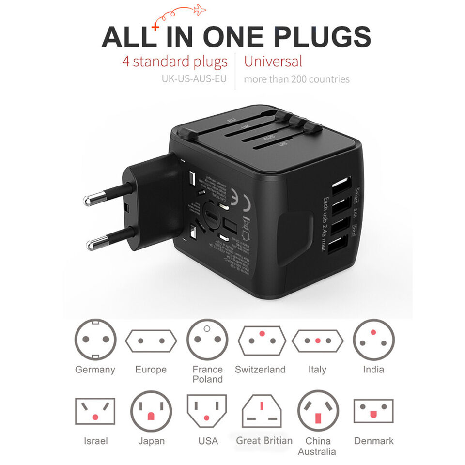 All-In-One Travel Power Adapter (Universal)