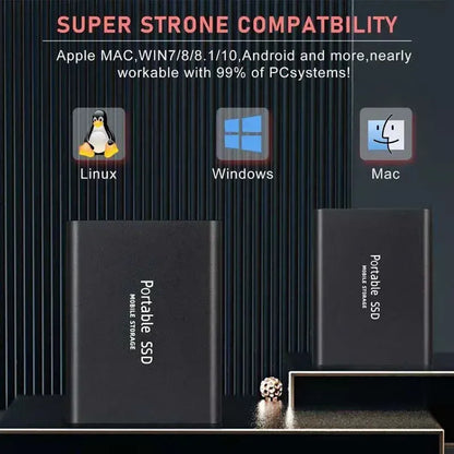 SSD External Hard Drive 1TB