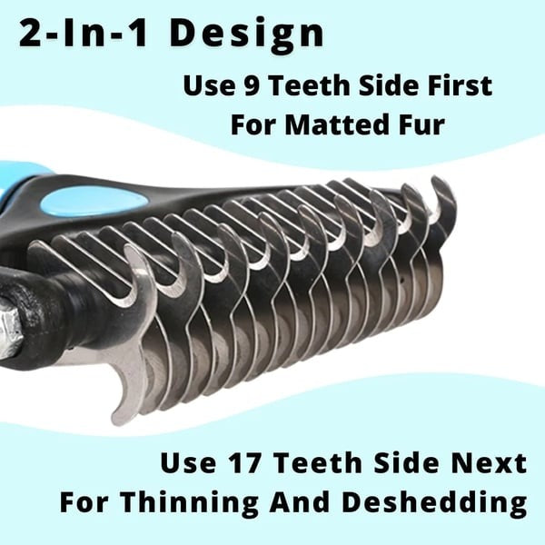 Nzmartys Professional Deshedding Tool