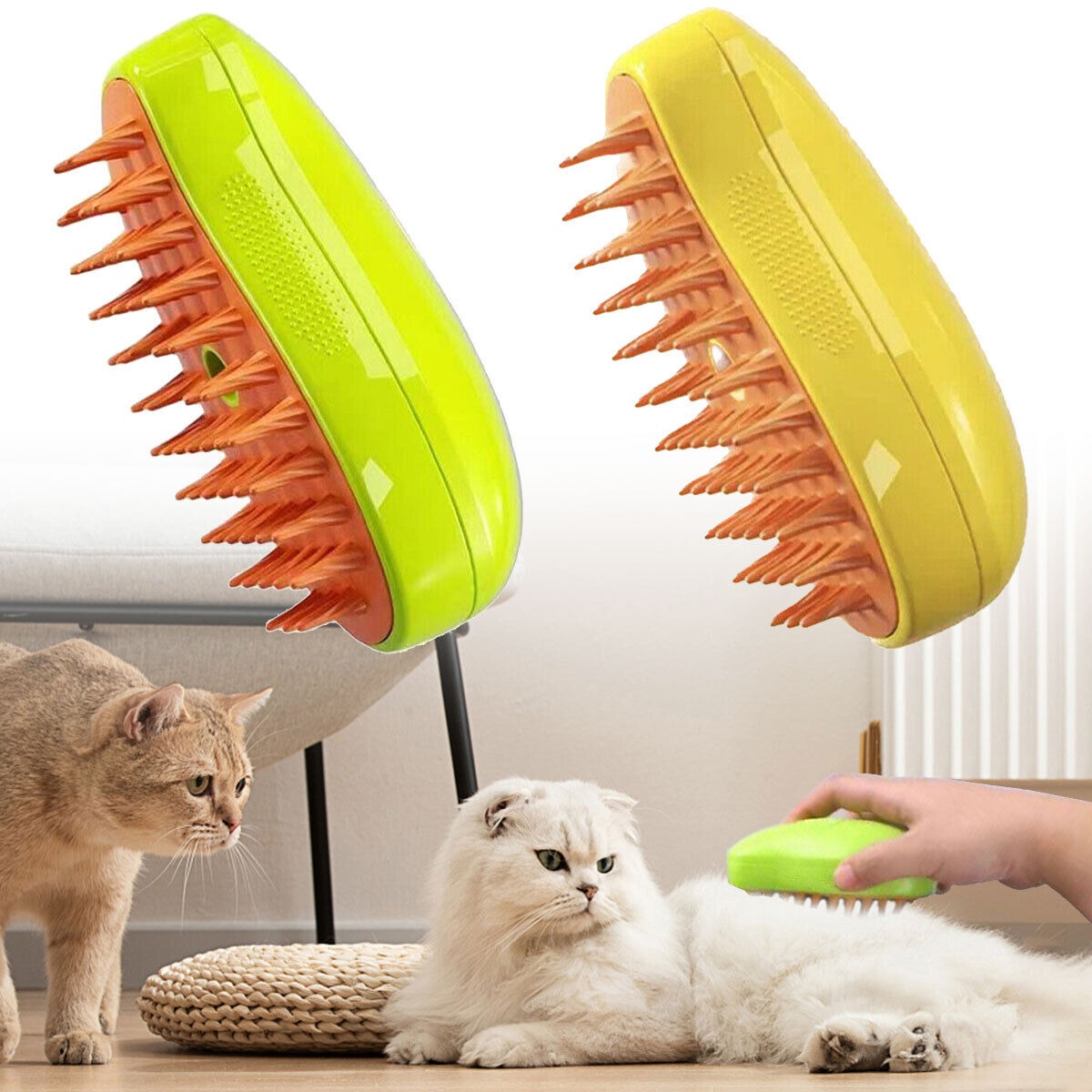 Nzmartys Cat Brush - 3-In-1