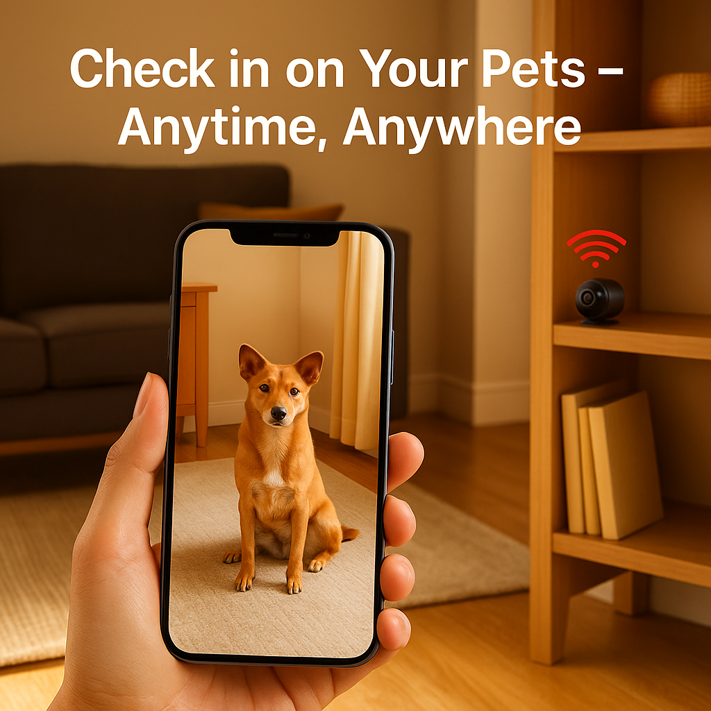 Tech Mini Wireless Hidden Camera and Audio - Tiny Surveillance – Nzmartys