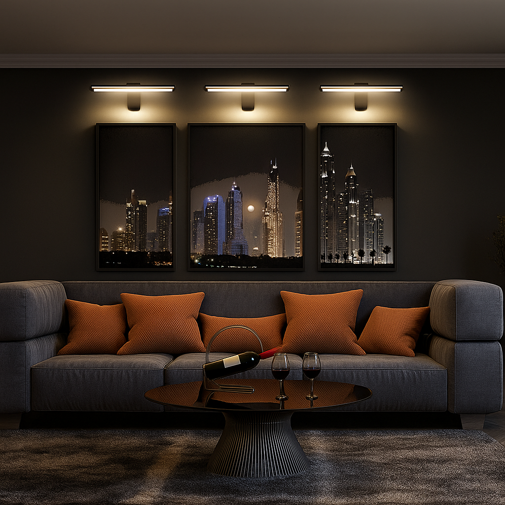 Wireless Rechargeable LED Light – For Picture Frames, Reading & Wall U ...