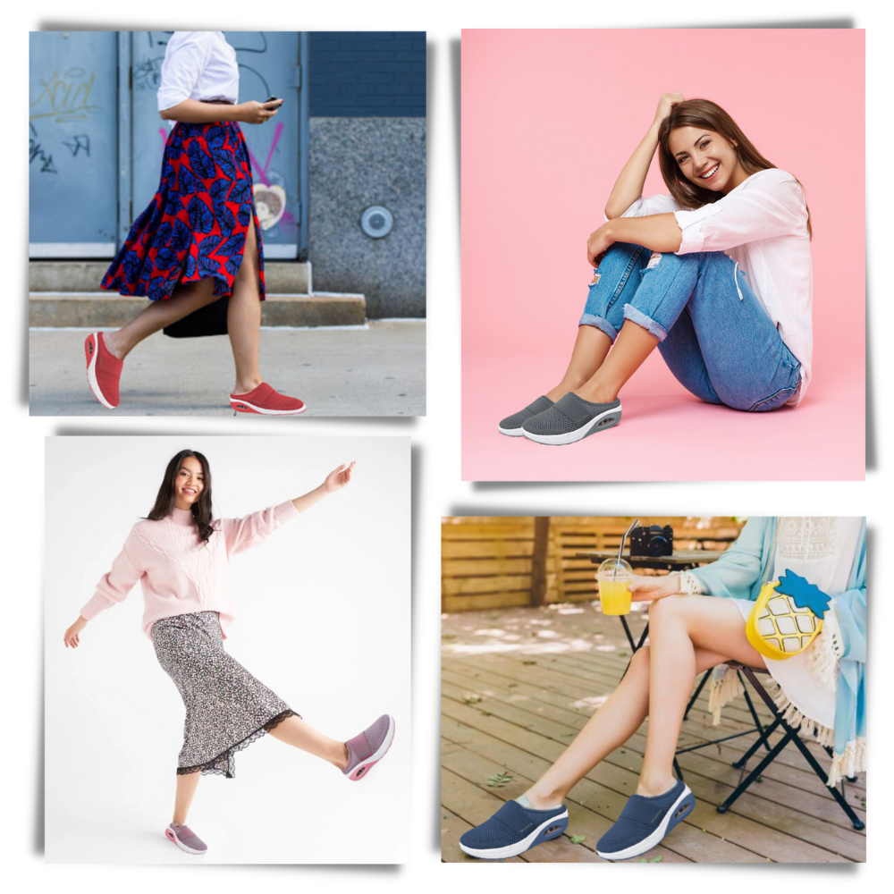 MediSole Air-Cushion Diabetic Slip-On Shoes