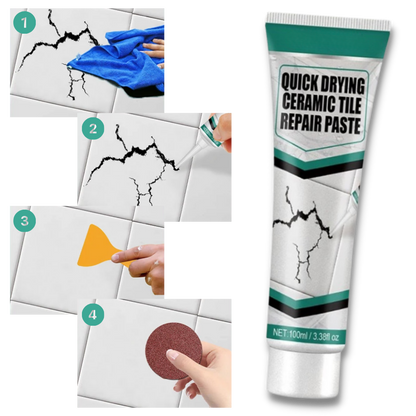 Ceramic Repair Paste Kit - Smooth Finish