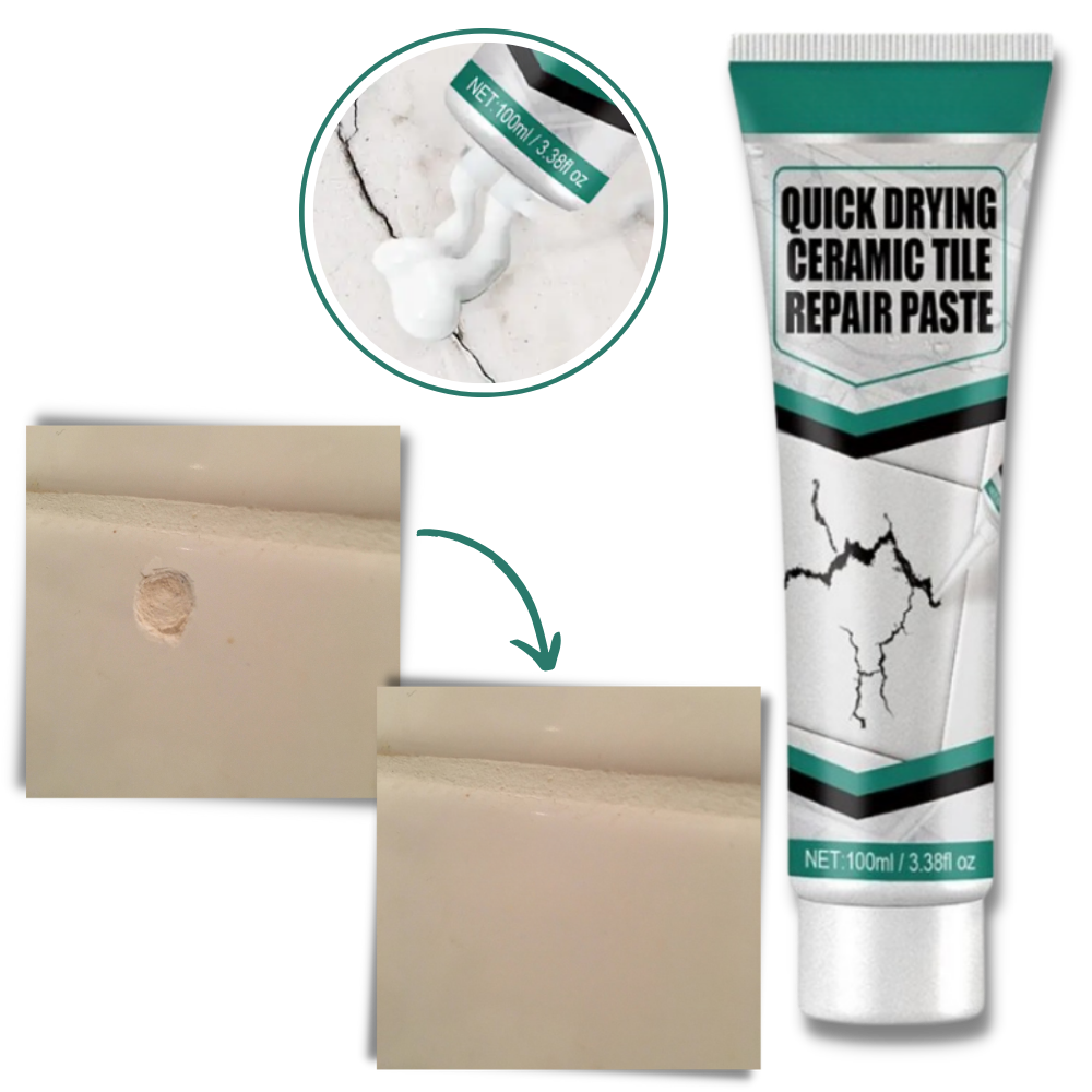 Ceramic Repair Paste Kit - Smooth Finish