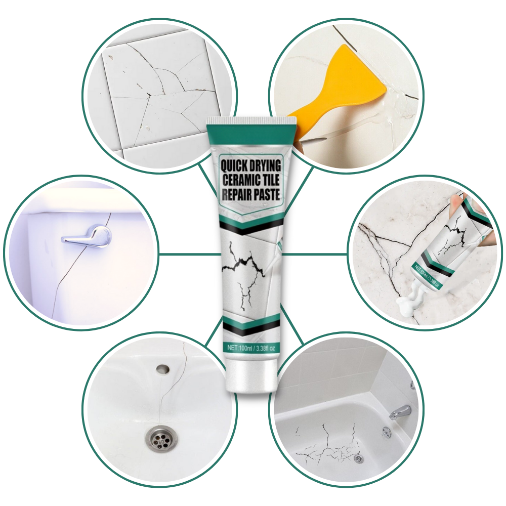 Ceramic Repair Paste Kit - Smooth Finish