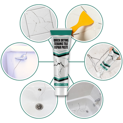 Ceramic Repair Paste Kit - Smooth Finish