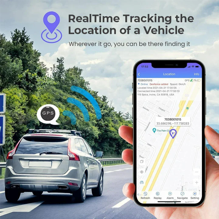 MicroMag Tracker - Mini Magnetic GPS Tracker