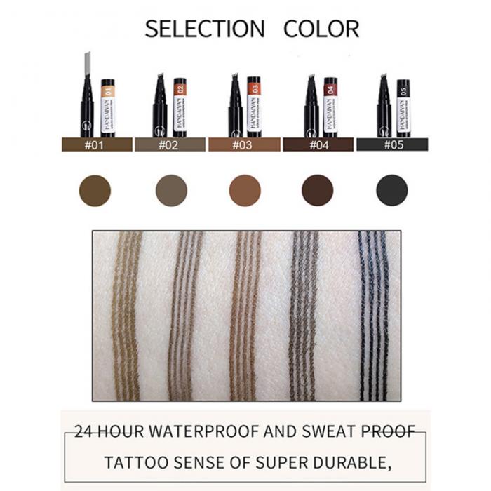 BrowMaster 4-Tip Waterproof Eyebrow Pen
